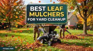 best leaf mulchers for yard cleanup
