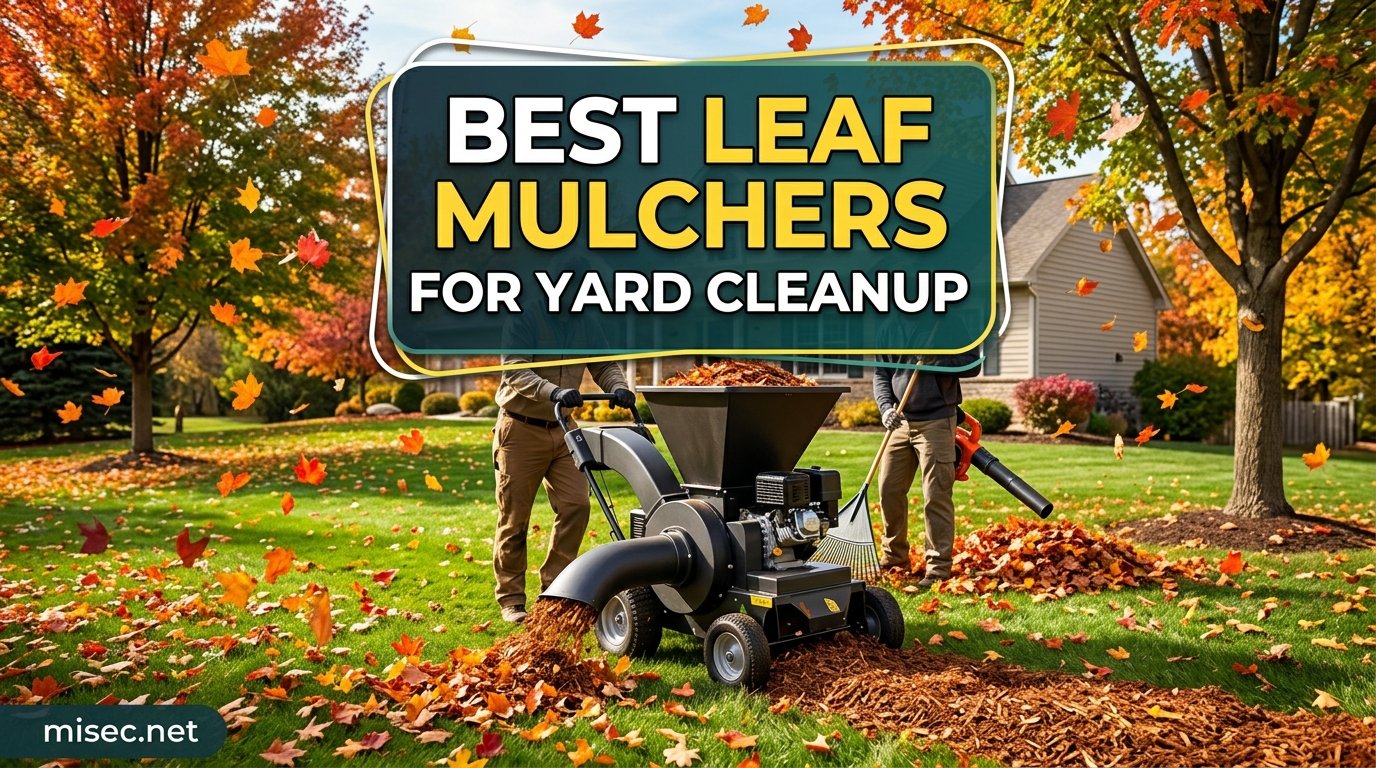 best leaf mulchers for yard cleanup