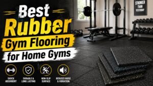 best rubber gym flooring for home gyms