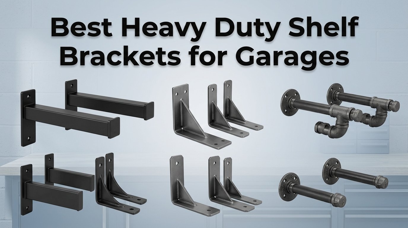 best heavy duty shelf brackets for garages