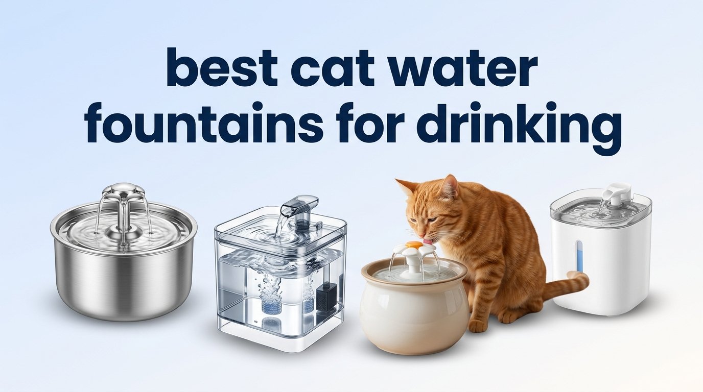 best cat water fountains for drinking