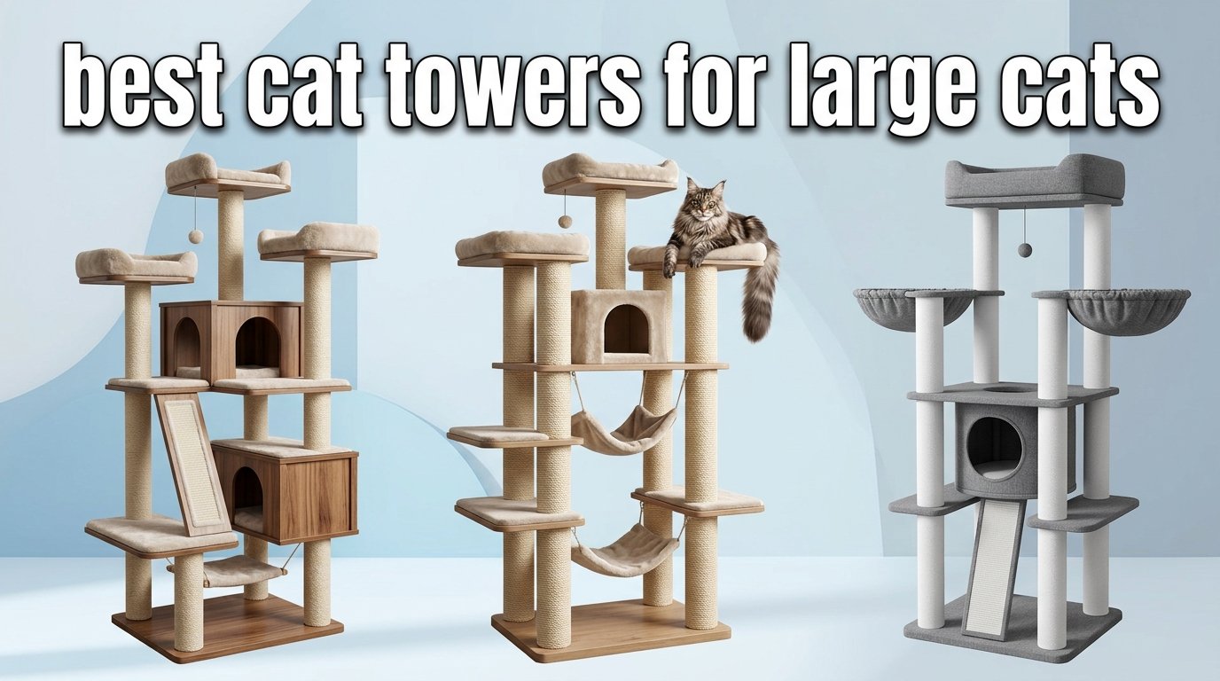 best cat towers for large cats