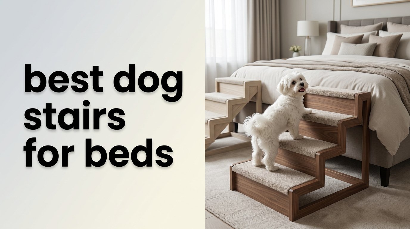 best dog stairs for beds