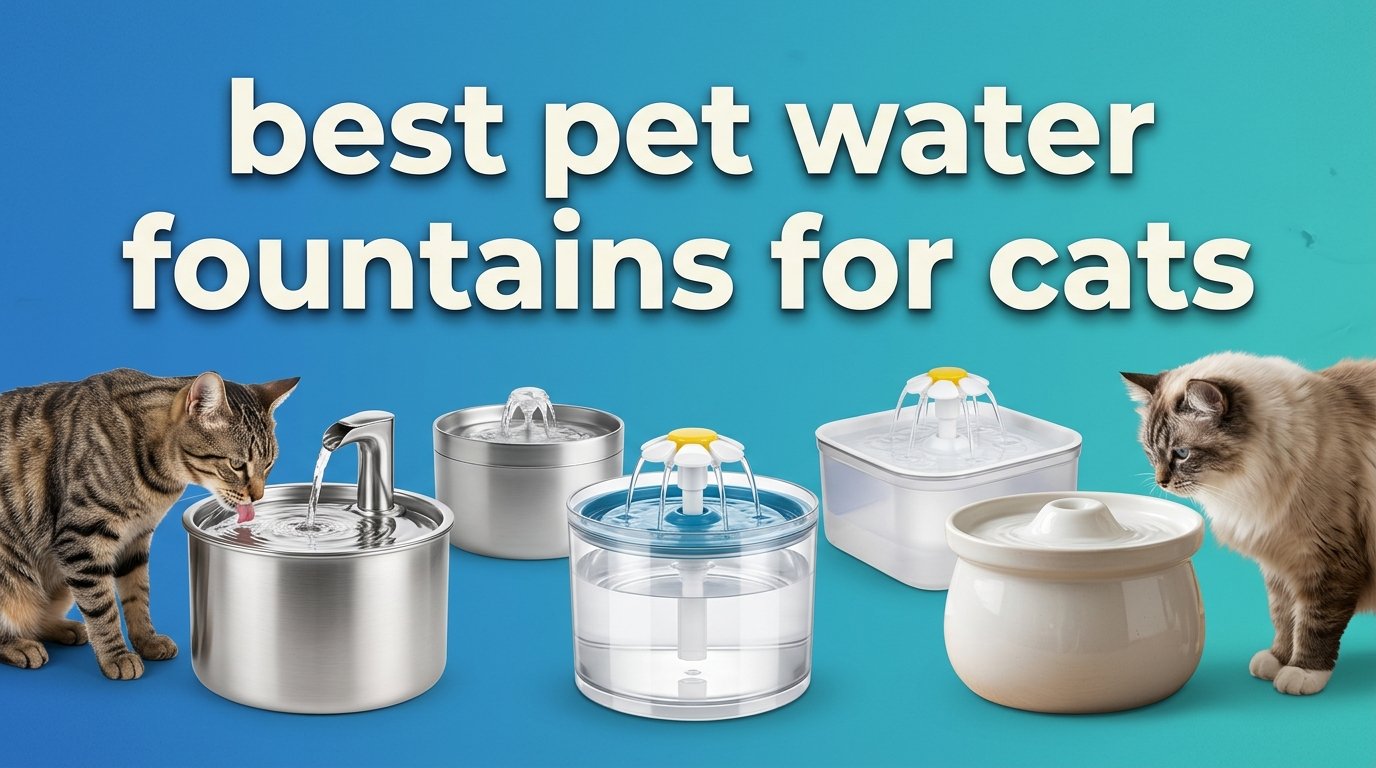 best pet water fountains for cats
