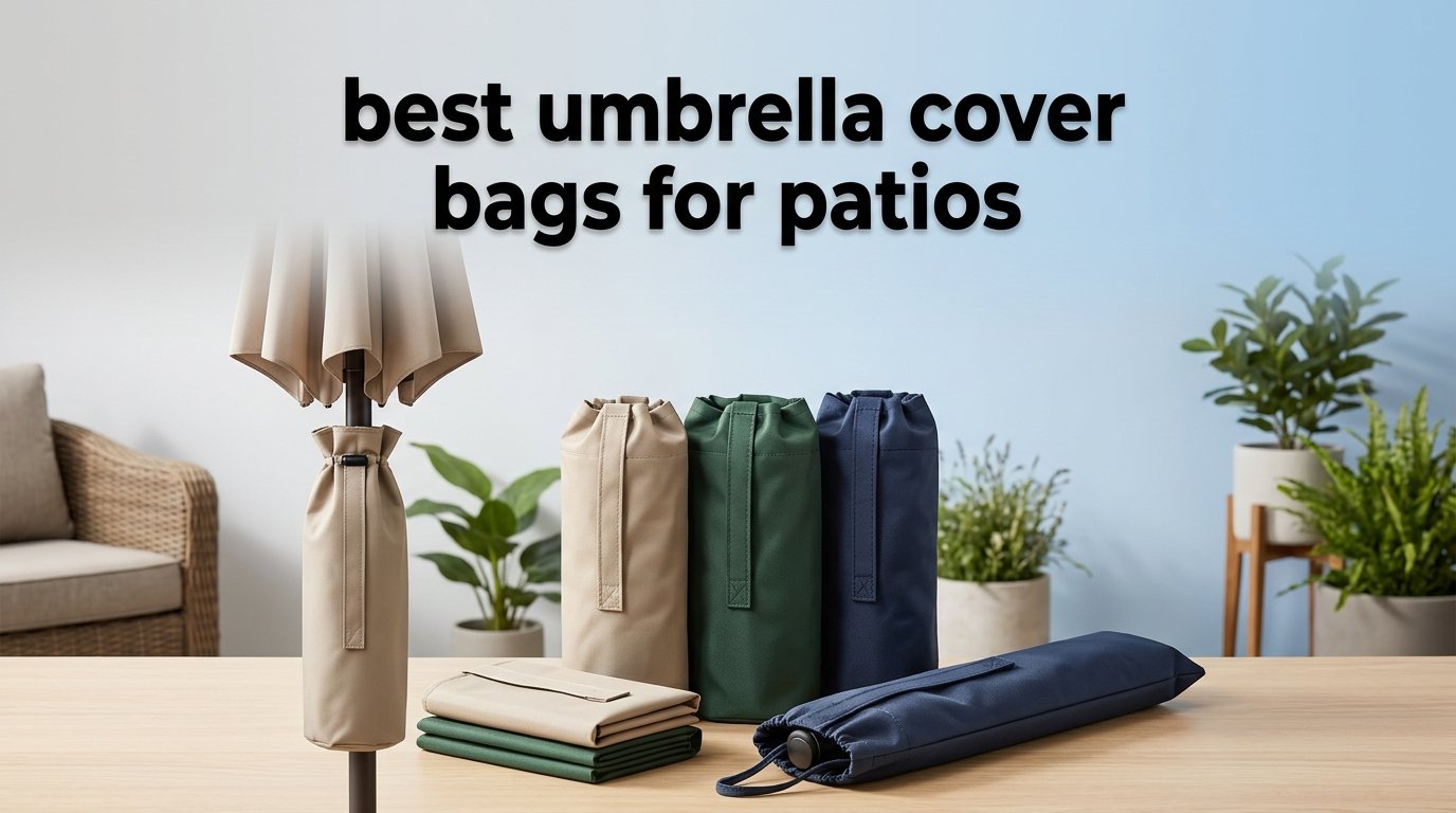 best umbrella cover bags for patios