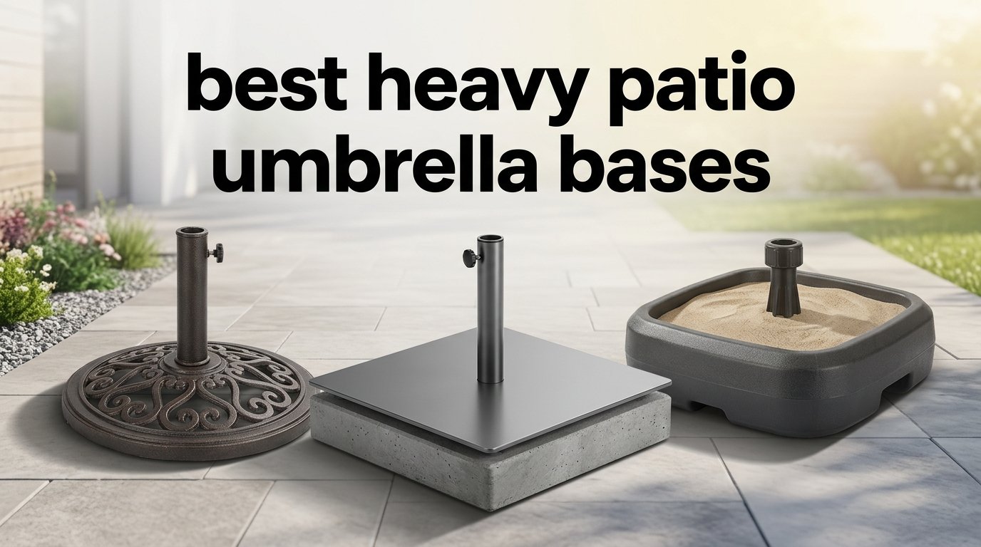 best heavy patio umbrella bases