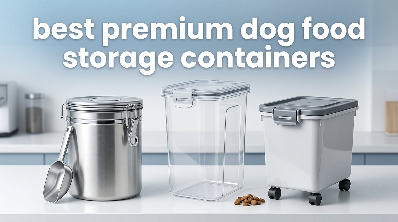best premium dog food storage containers