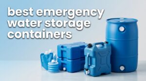 best emergency water storage containers