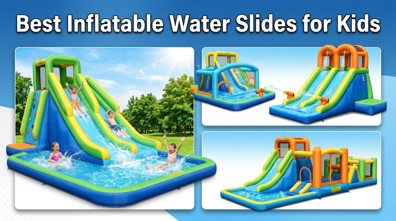 best inflatable water slides for kids