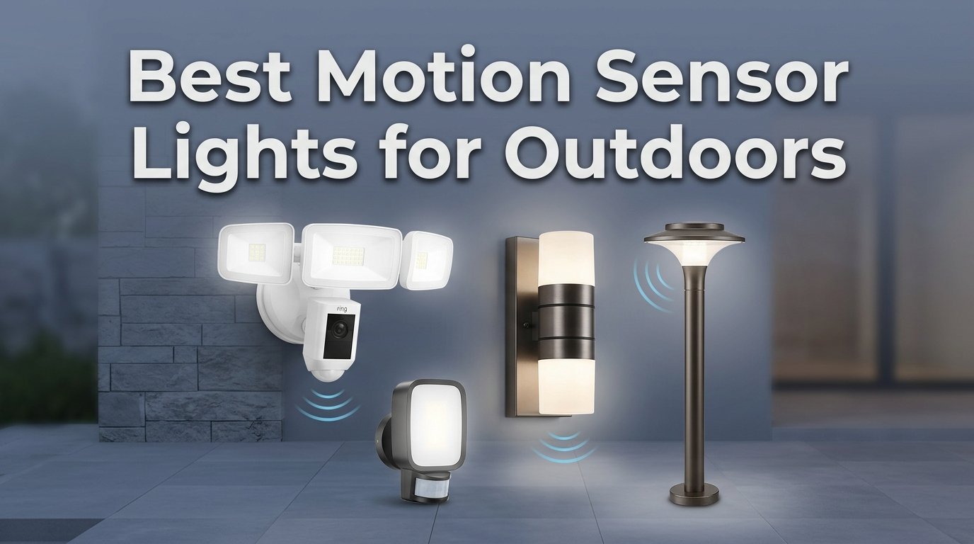 best motion sensor lights for outdoors