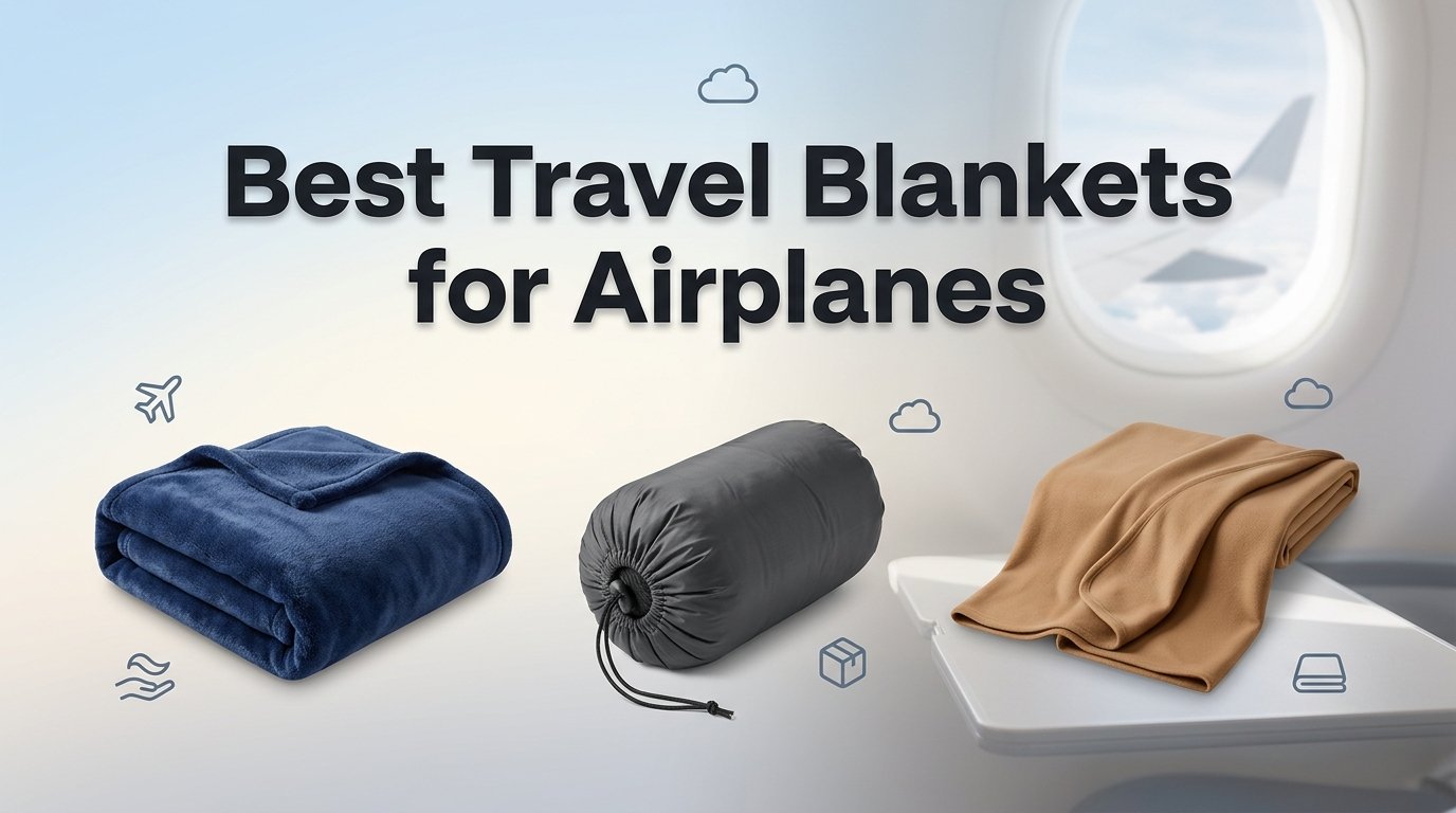 best travel blankets for airplanes
