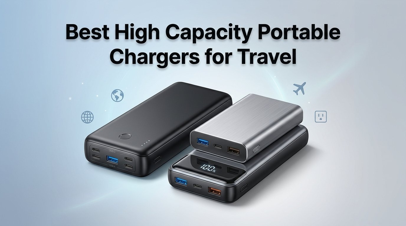 best high capacity portable chargers for travel