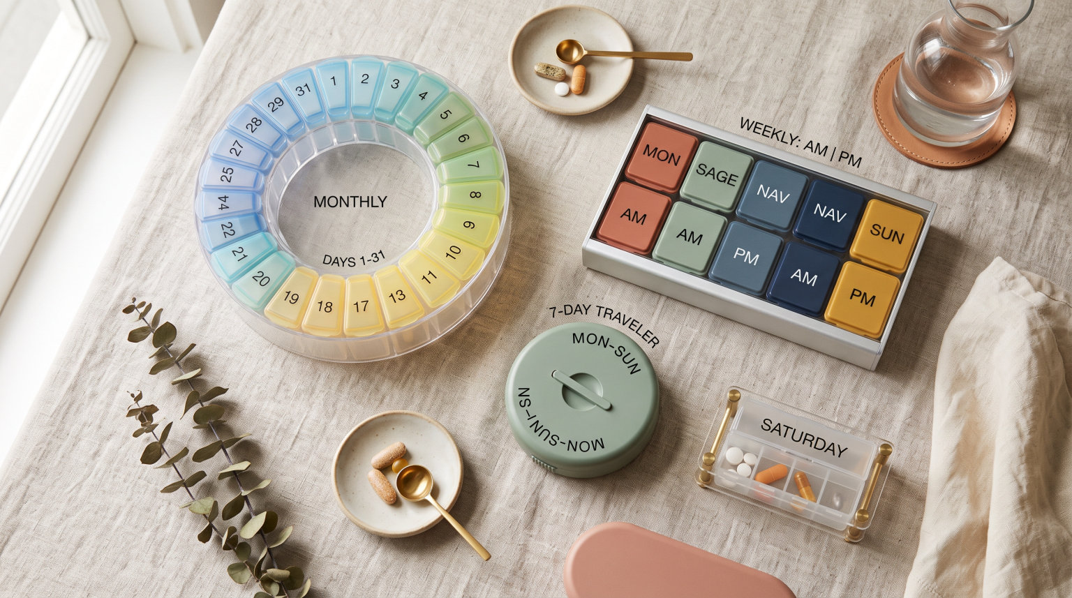 best pill organizers for seniors