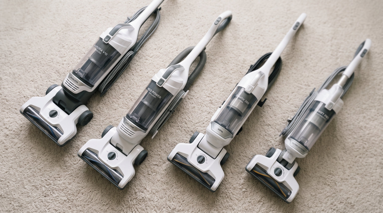 best bagless upright vacuums for carpets