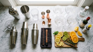 best cocktail shaker sets for home bars