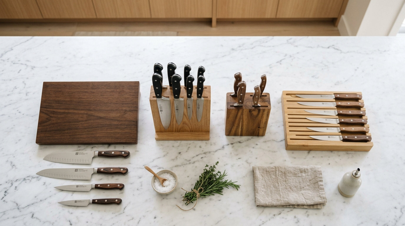 best knife blocks with knives