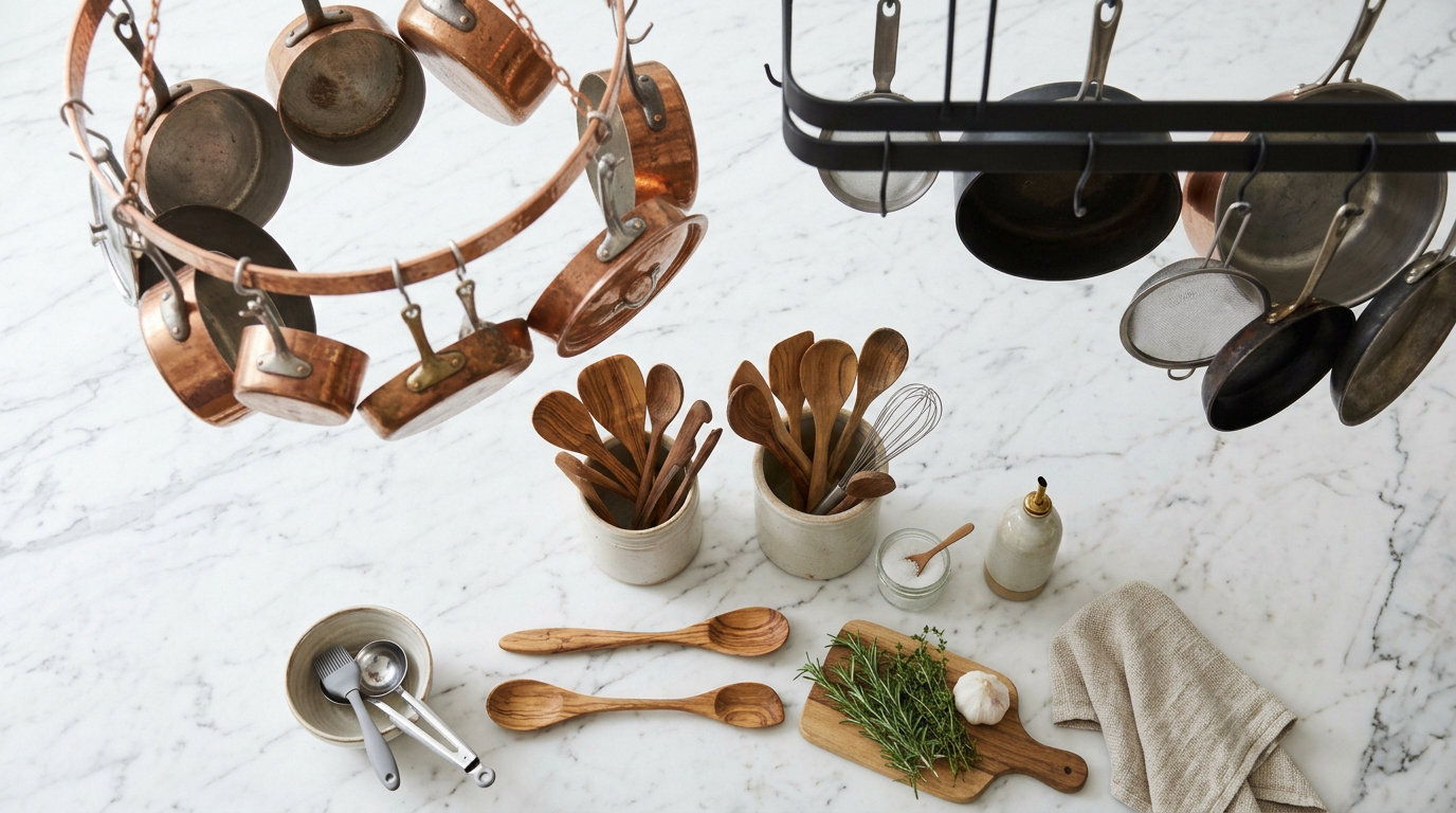 best hanging pot racks for kitchens