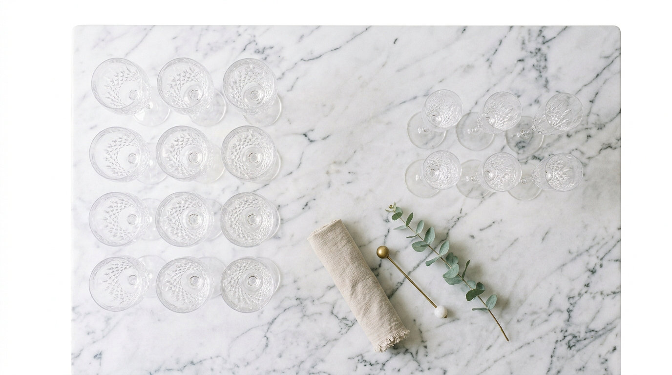 best crystal glassware sets