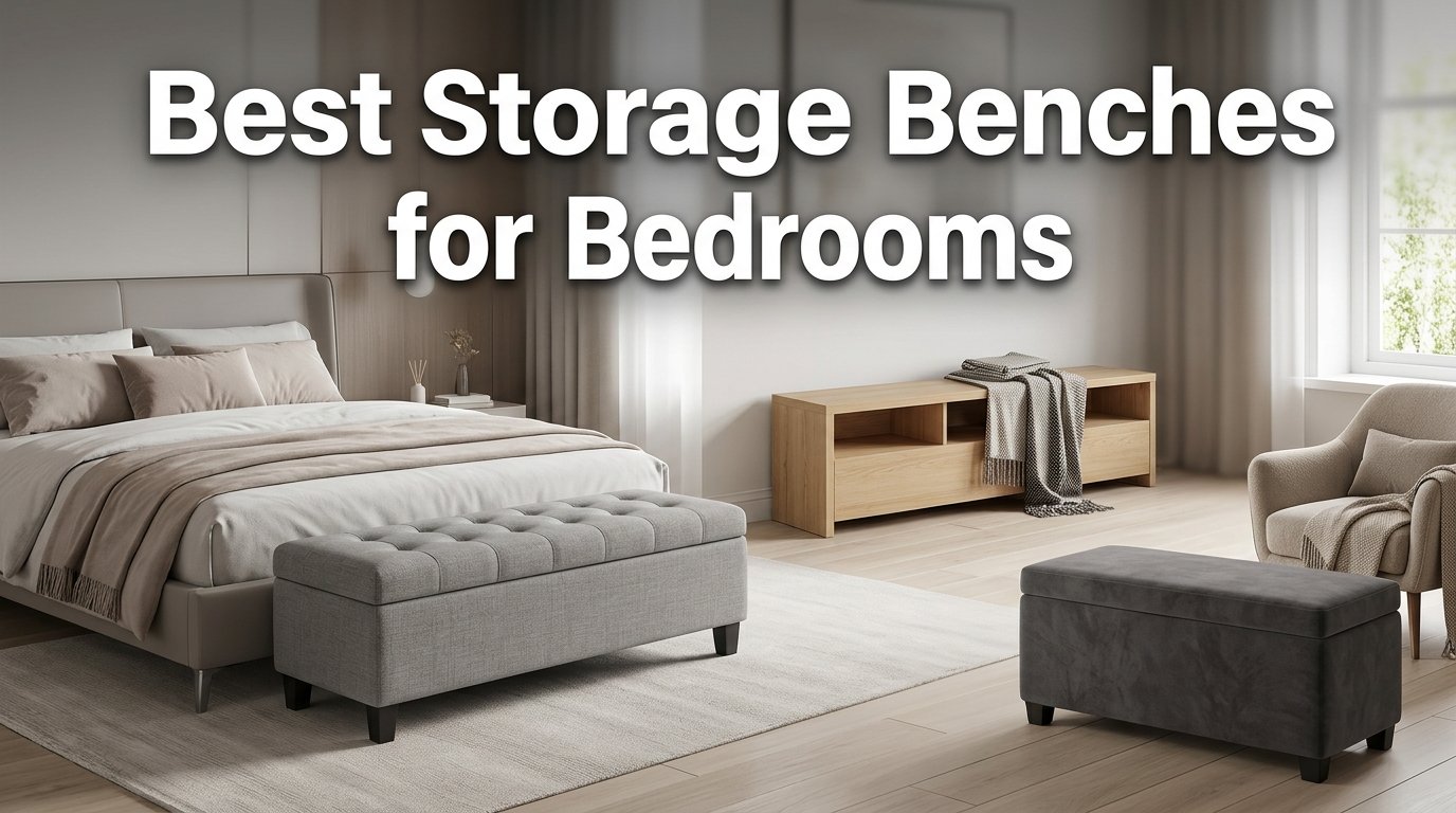 best storage benches for bedrooms