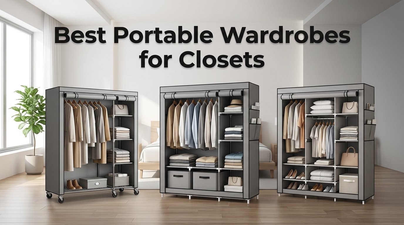 best portable wardrobes for closets