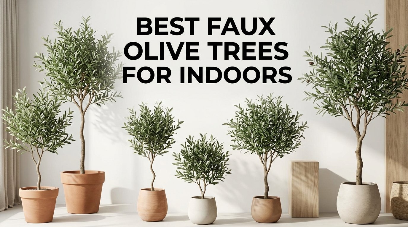 best faux olive trees for indoors