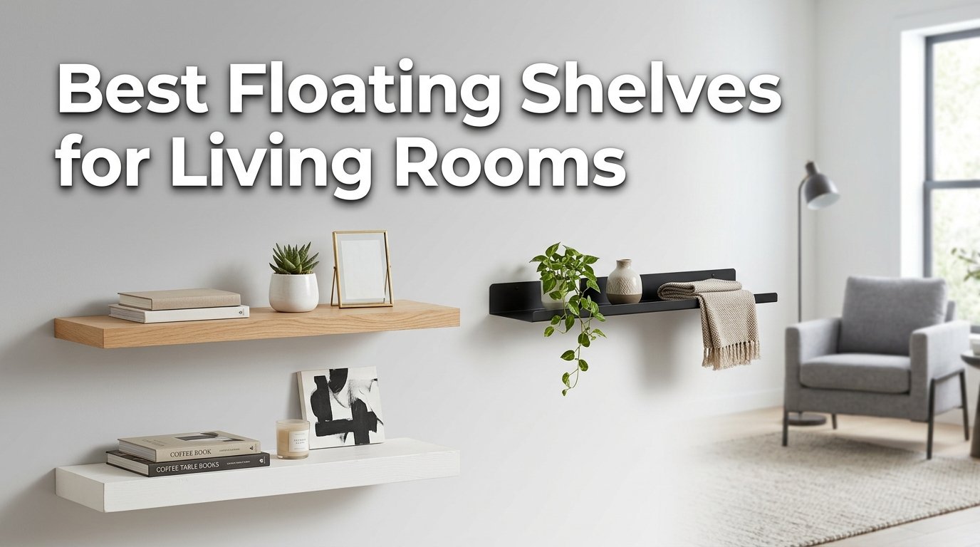 best floating shelves for living rooms