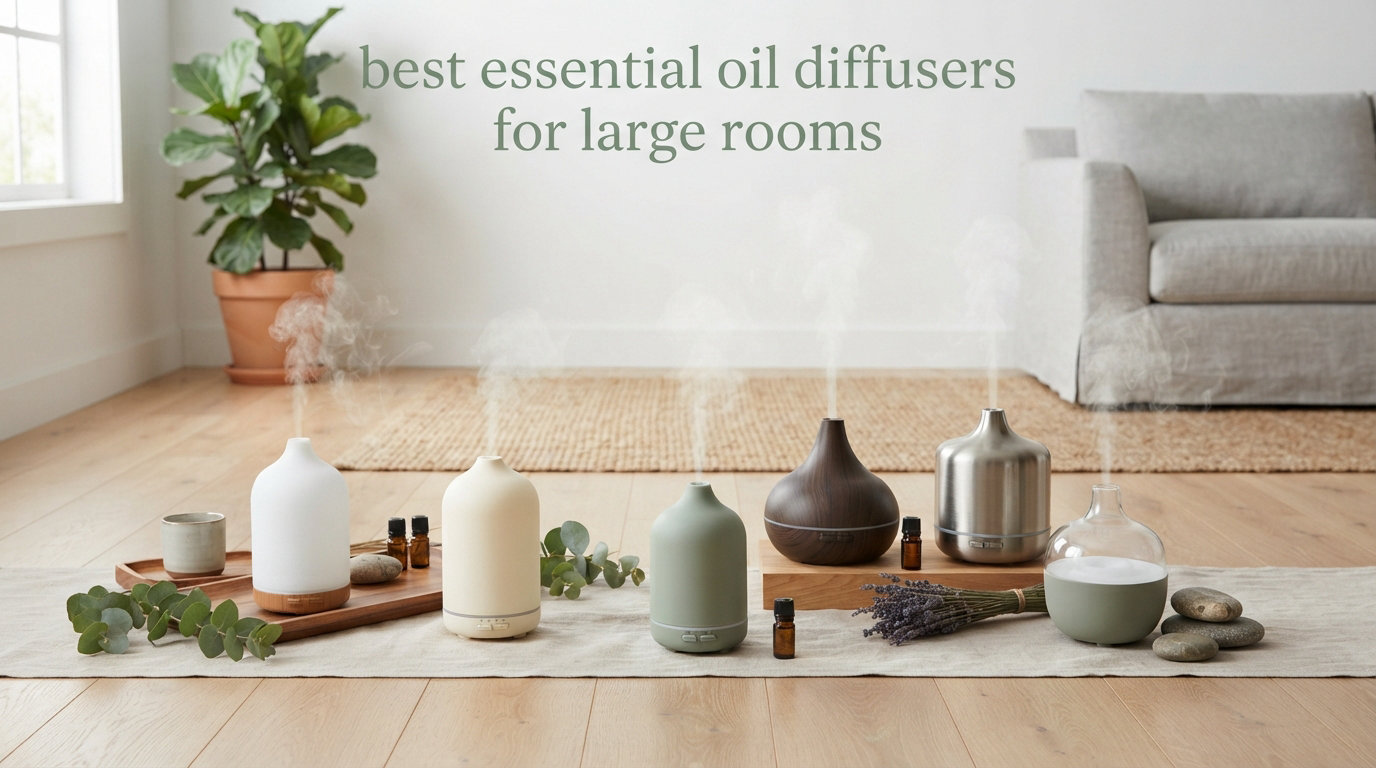 best essential oil diffusers for large rooms