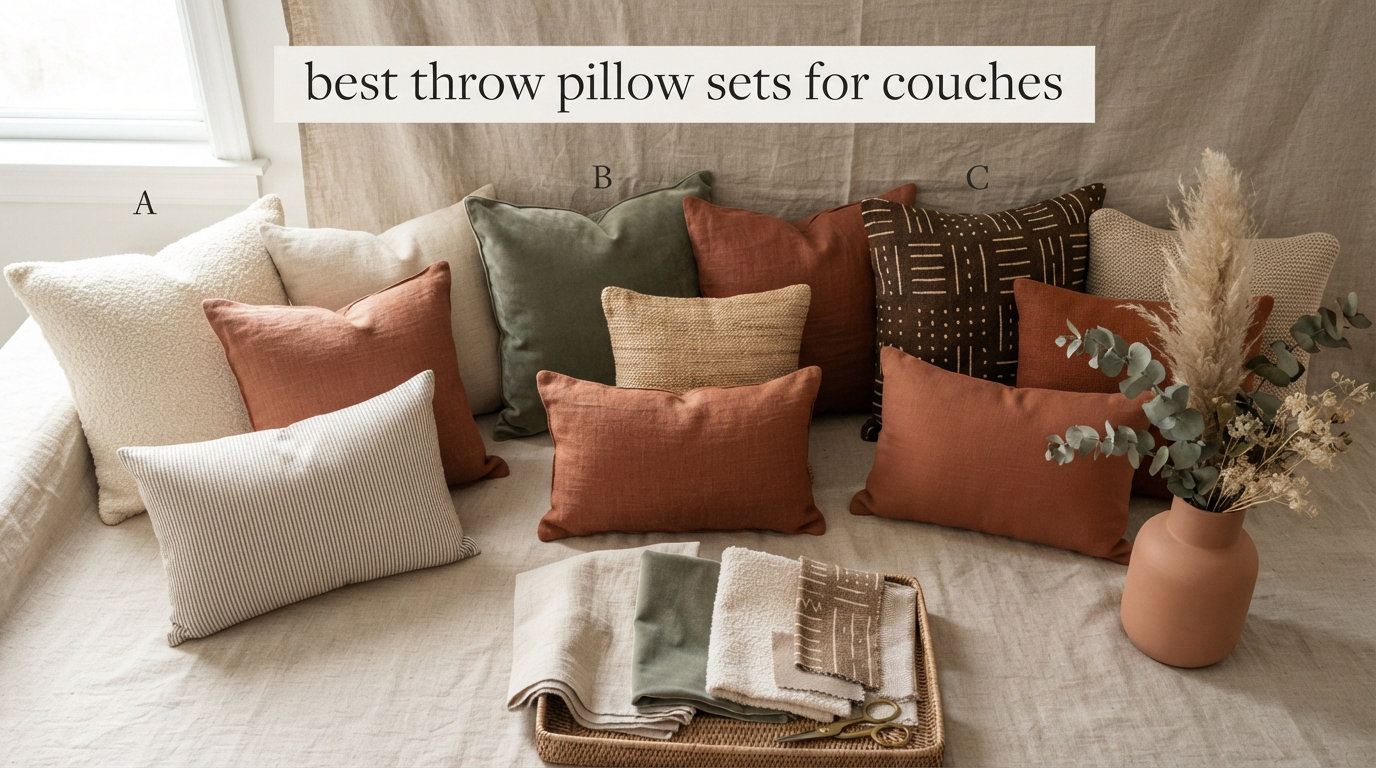 best throw pillow sets for couches