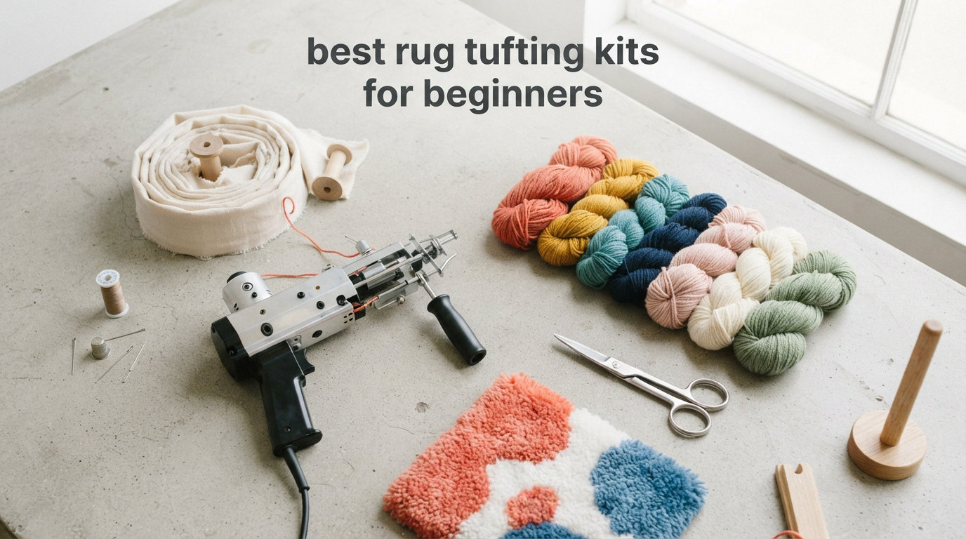 best rug tufting kits for beginners