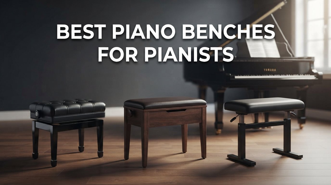 best piano benches for pianists