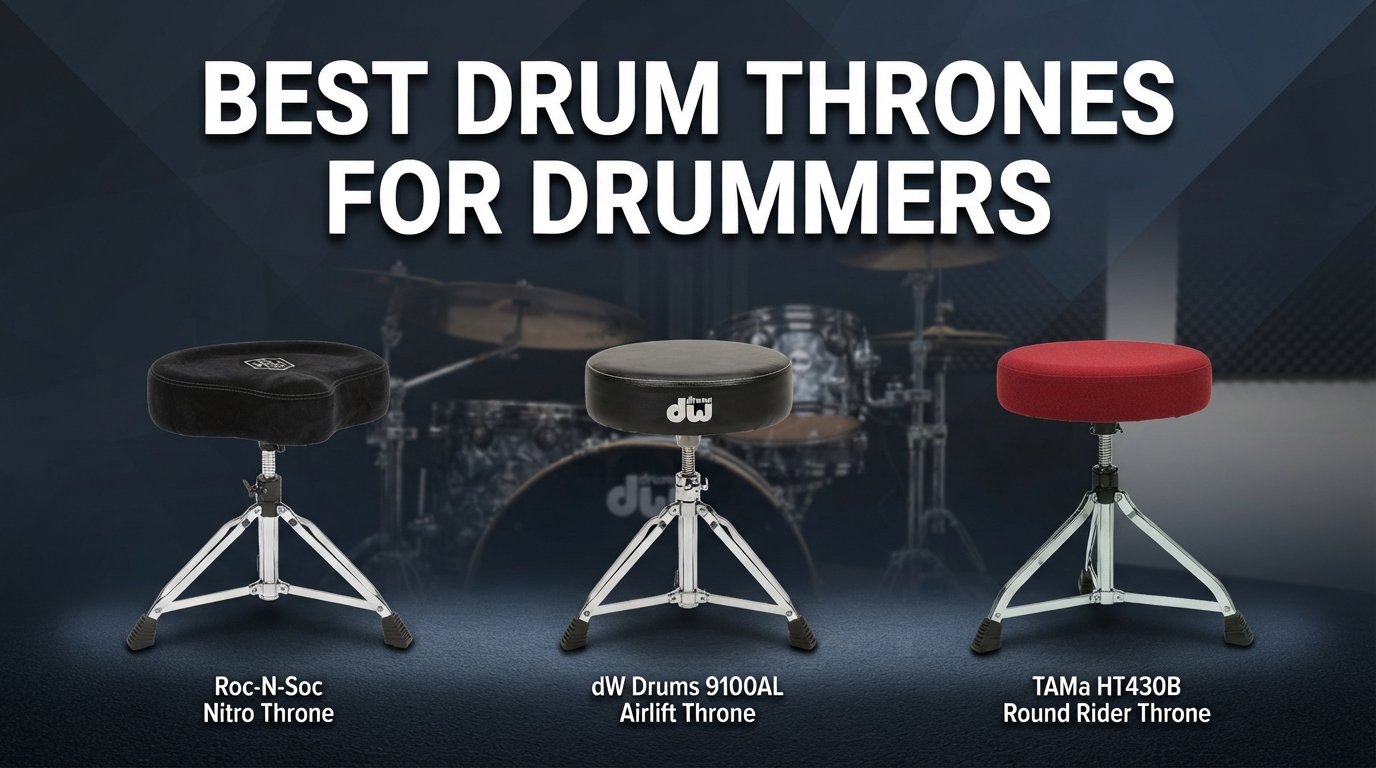 best drum thrones for drummers