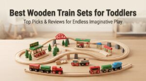 best wooden train sets for toddlers