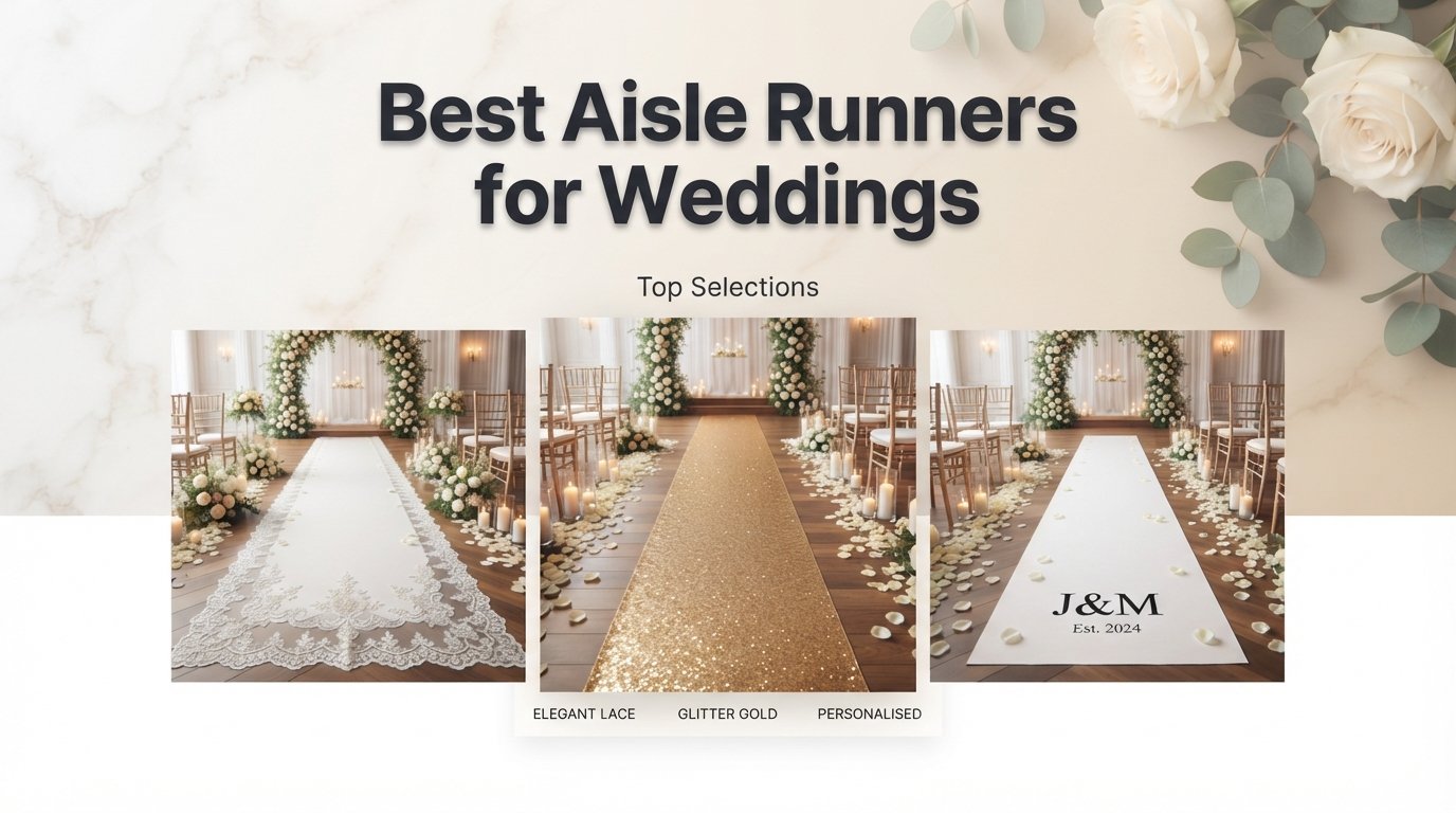 best aisle runners for weddings