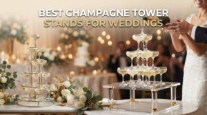 best champagne tower stands for weddings