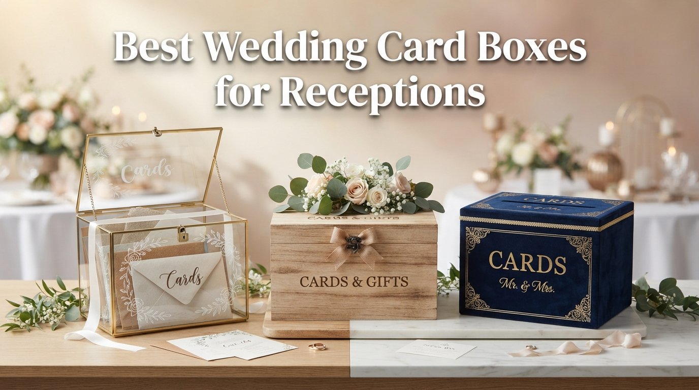 best wedding card boxes for receptions