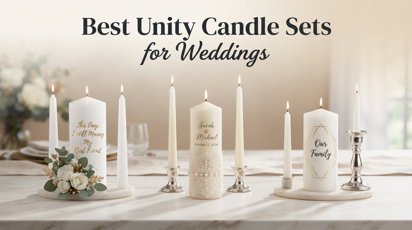 best unity candle sets for weddings