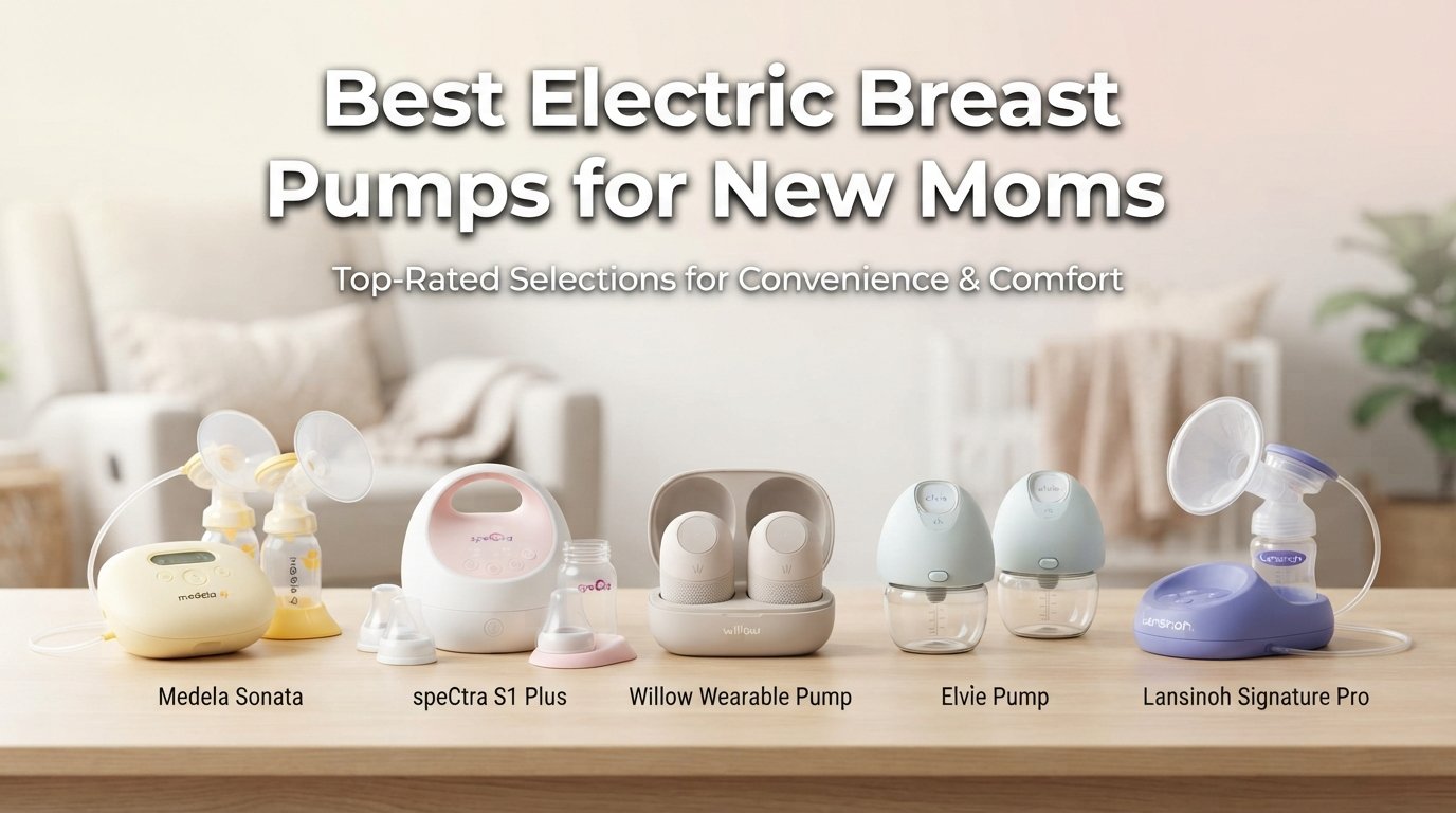 best electric breast pumps for new moms