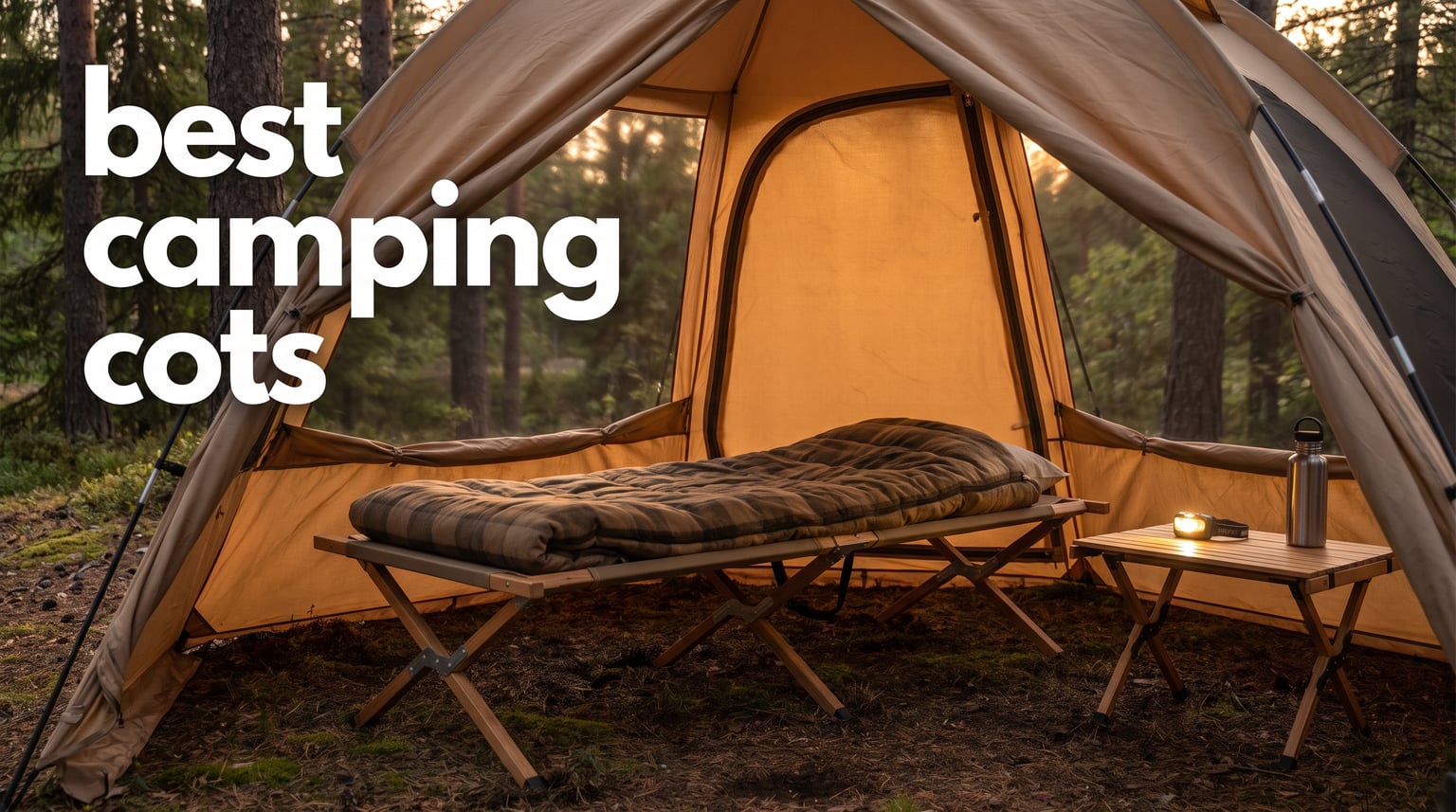 best camping cots