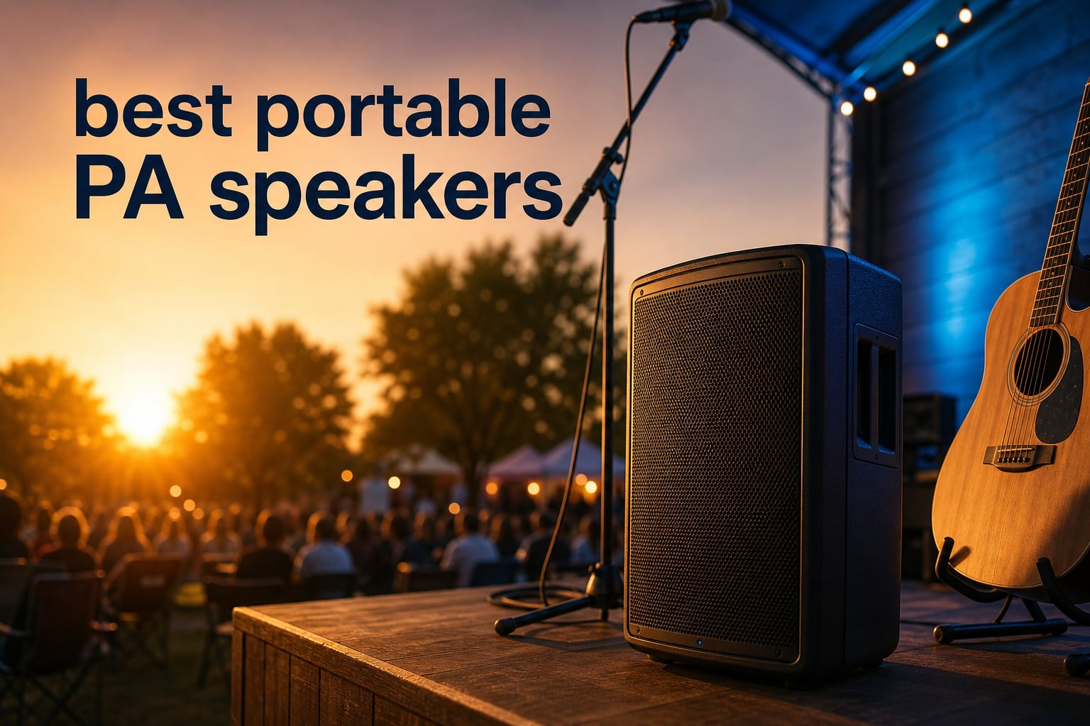 best portable PA speakers