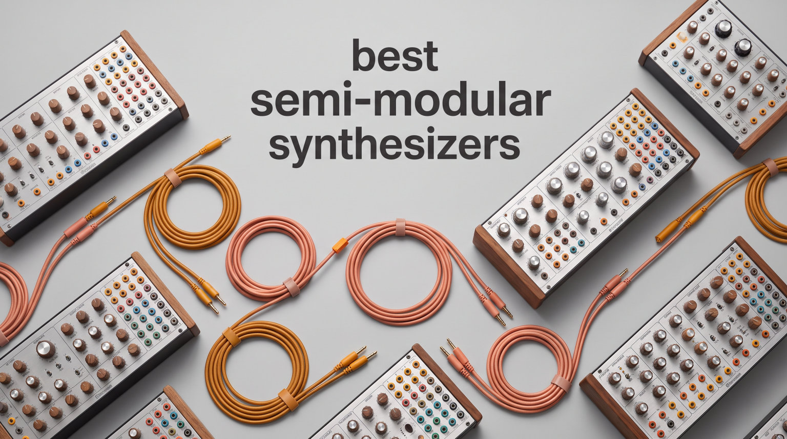 best semi-modular synthesizers