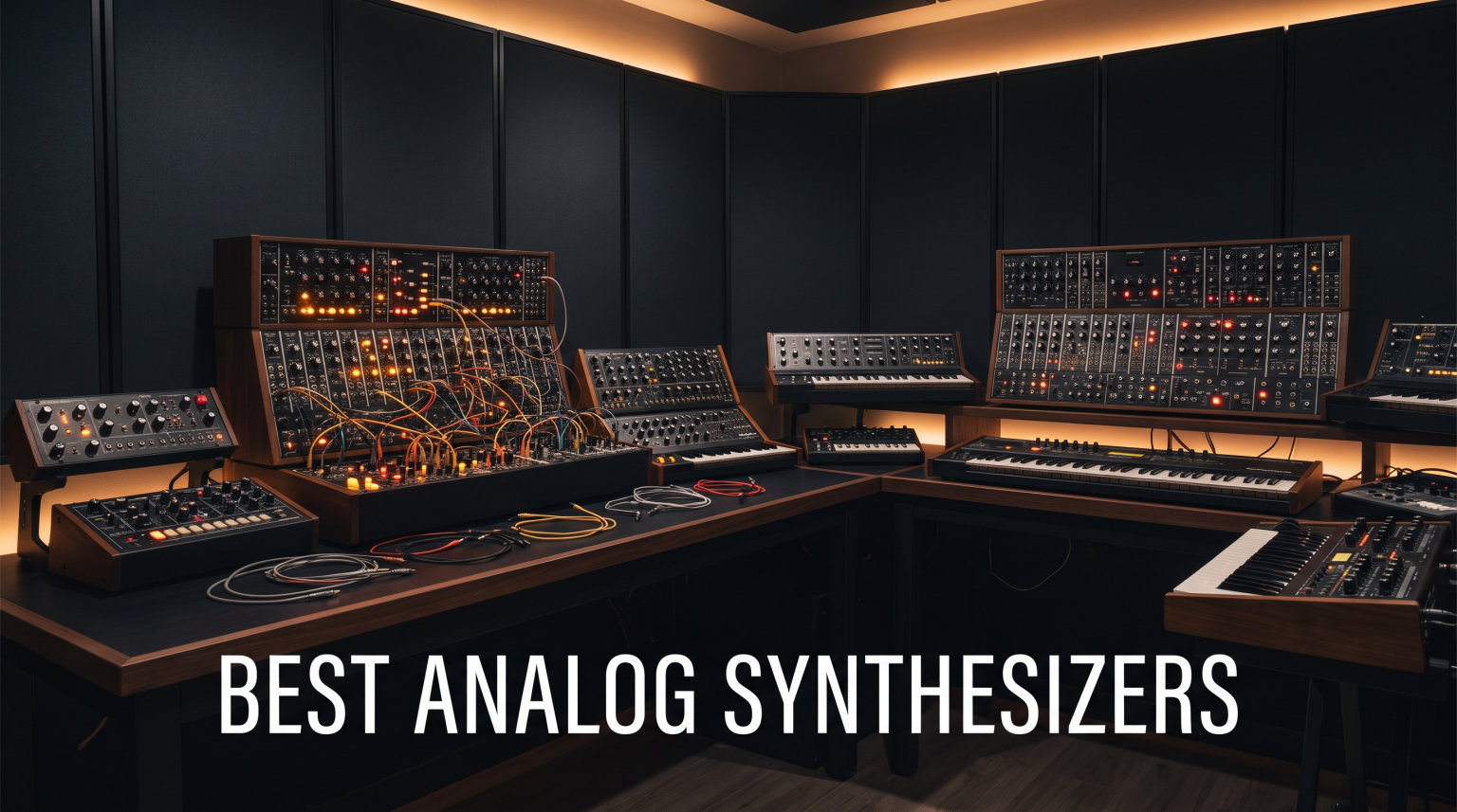best analog synthesizers