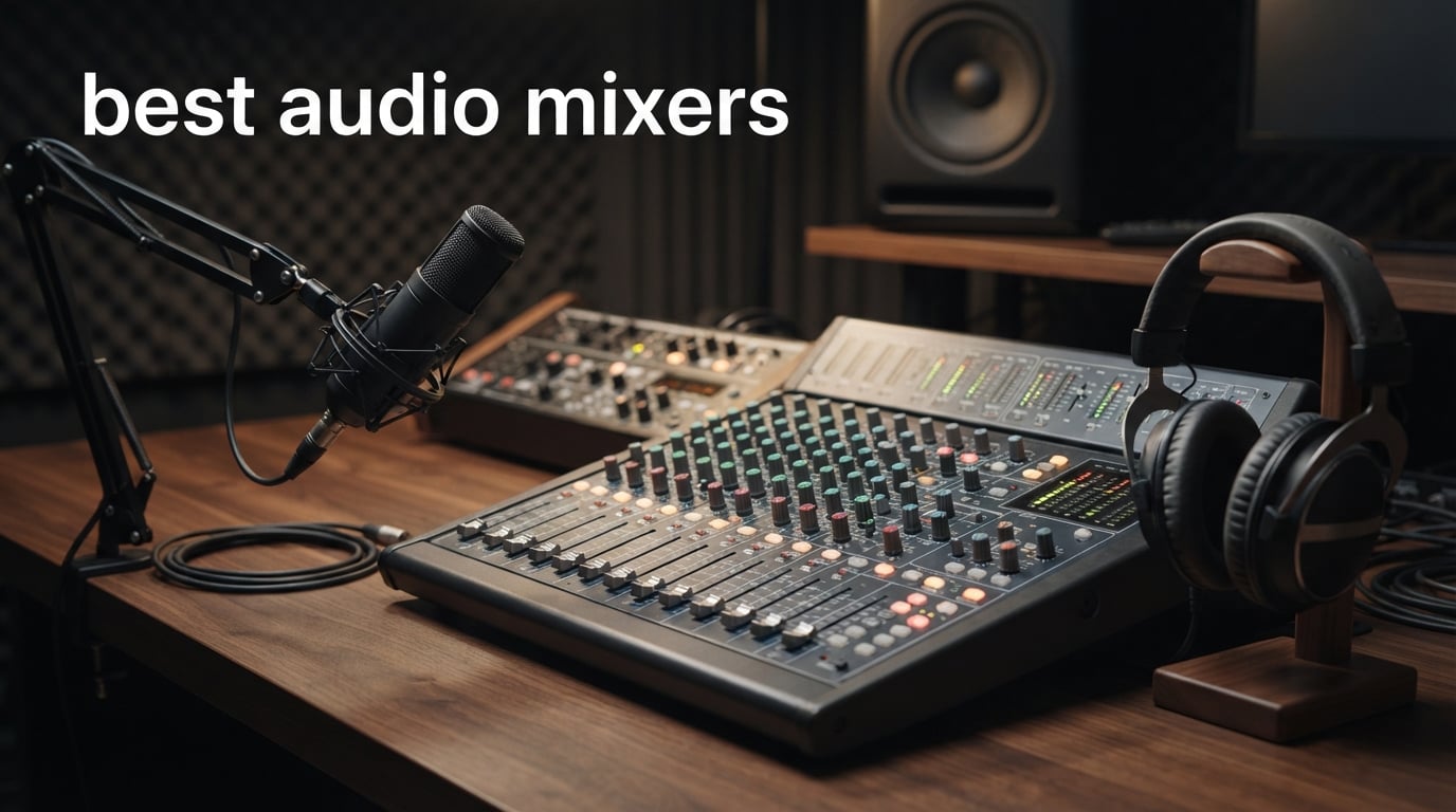 best audio mixers