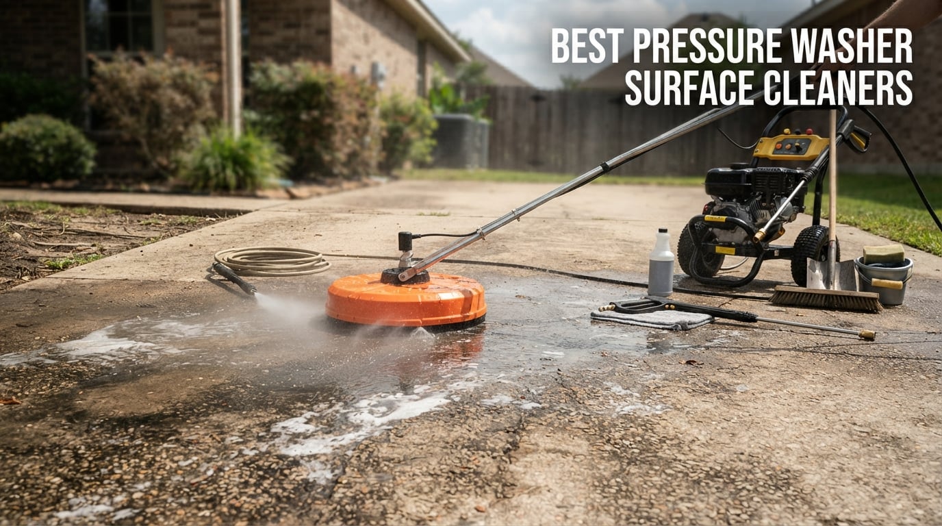 best pressure washer surface cleaners
