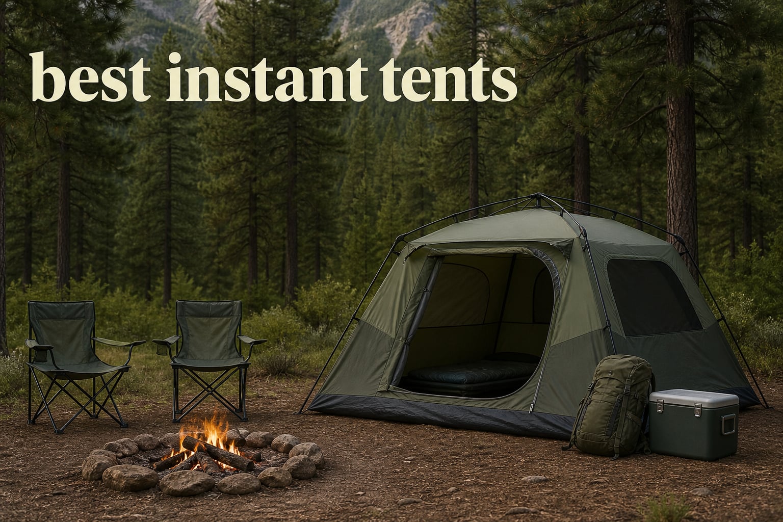 best instant tents