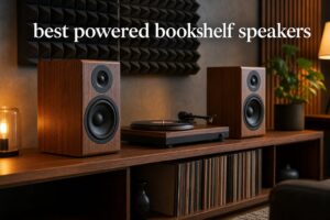 best powered bookshelf speakers