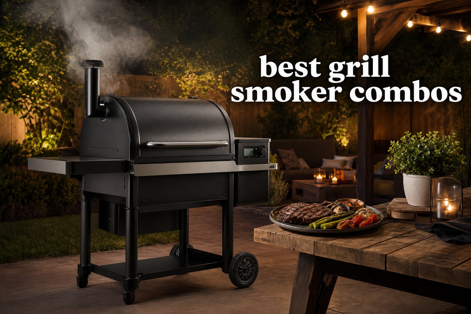 best grill smoker combos