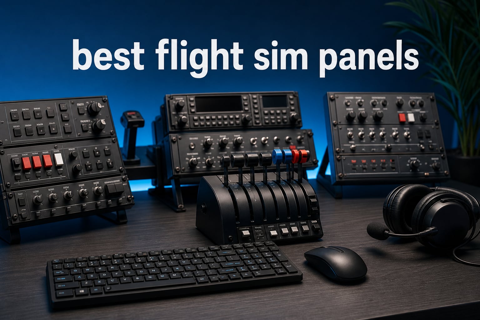 best flight sim panels