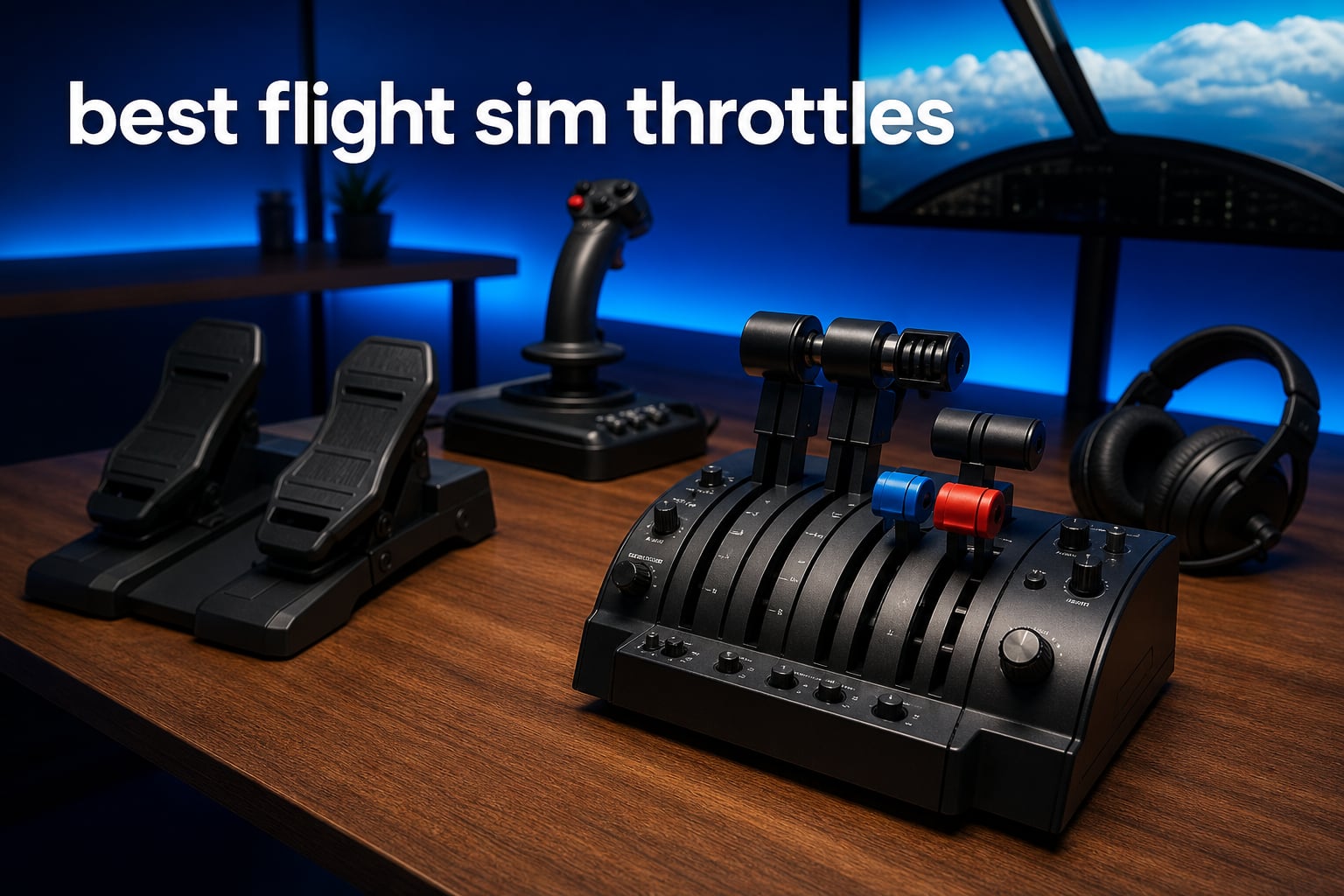 best flight sim throttles