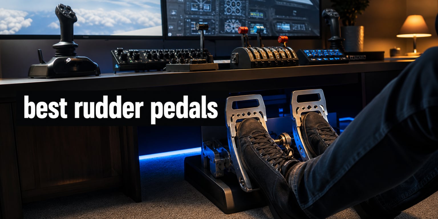 best rudder pedals