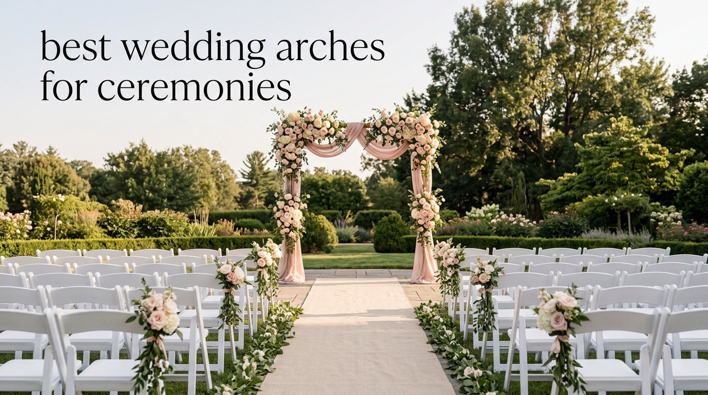 best wedding arches for ceremonies